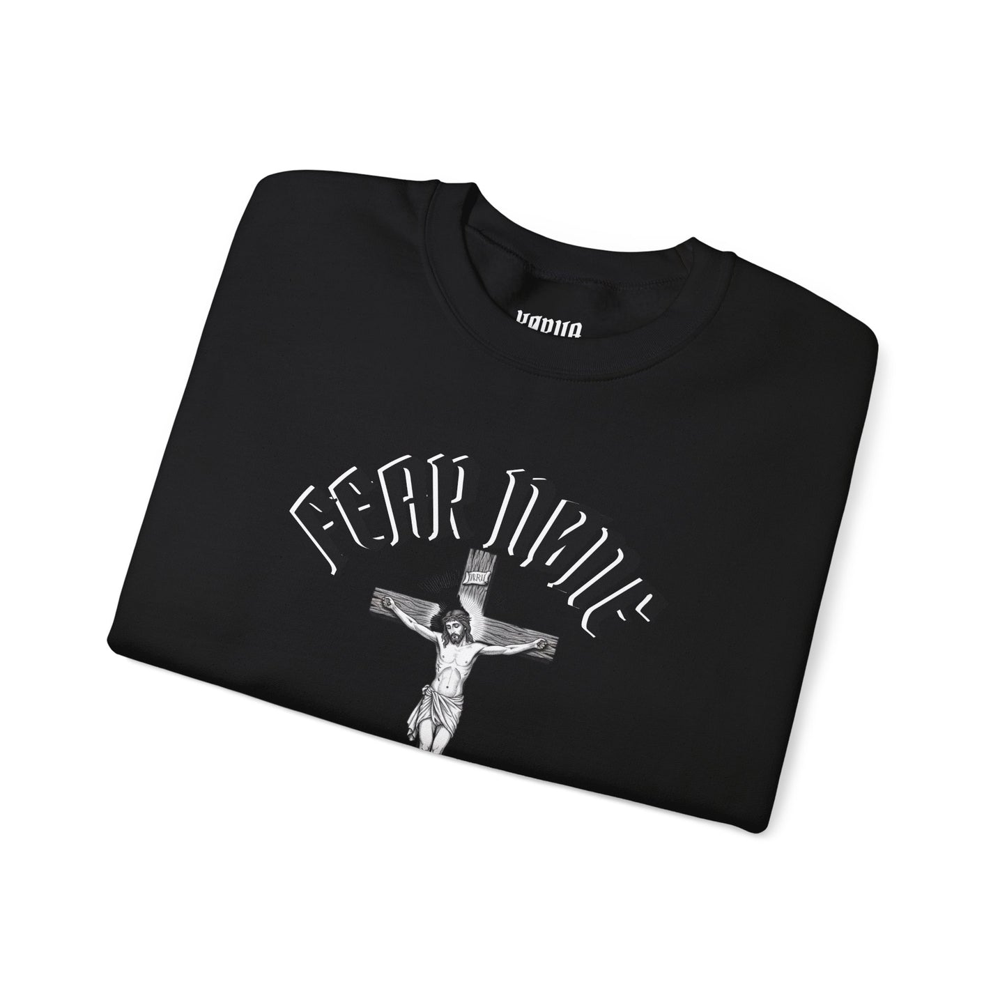 Psalms 118 6 code “FEAR NONE” Sweatshirt