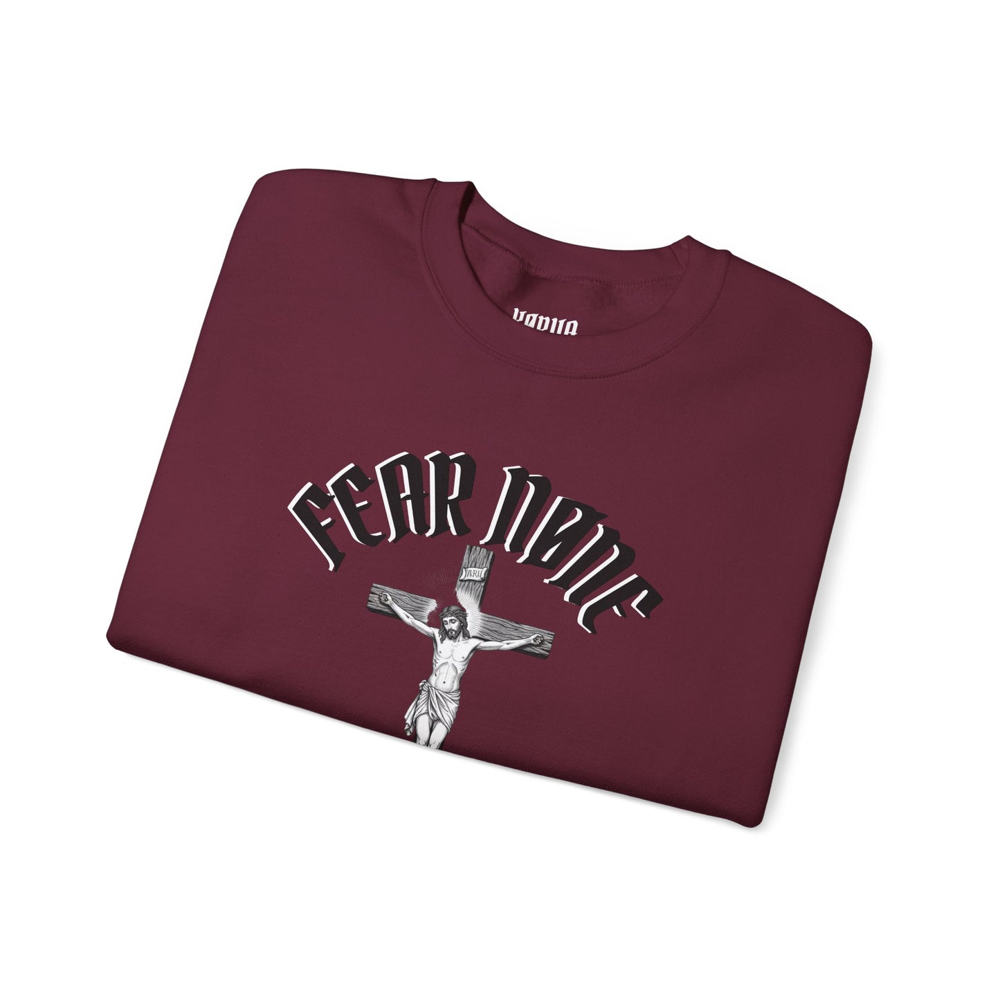 Psalms 118 6 code “FEAR NONE” Sweatshirt