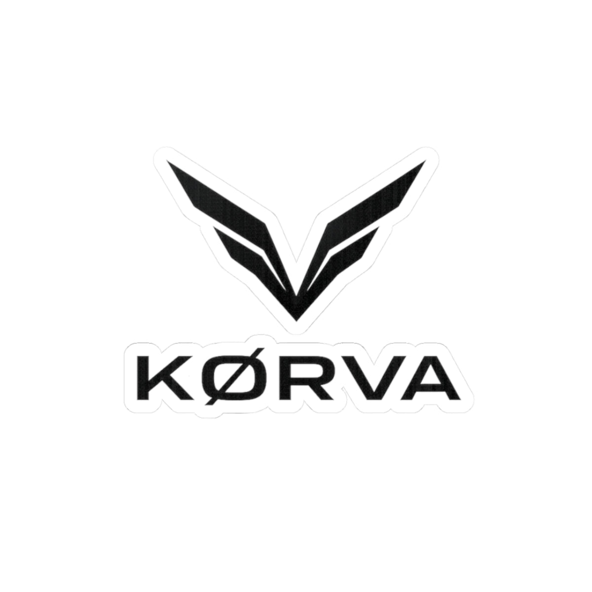KORVA "Modern Logo" Sticker