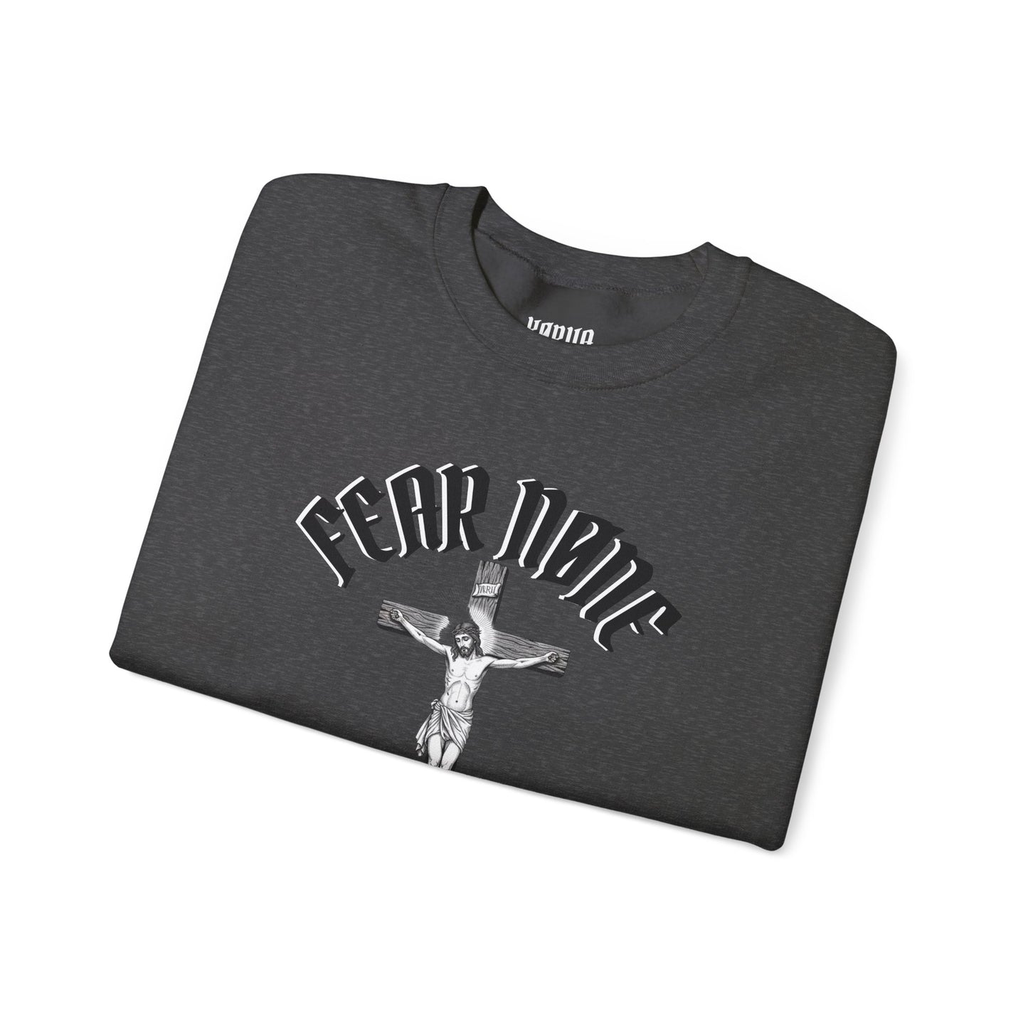 Psalms 118 6 code “FEAR NONE” Sweatshirt