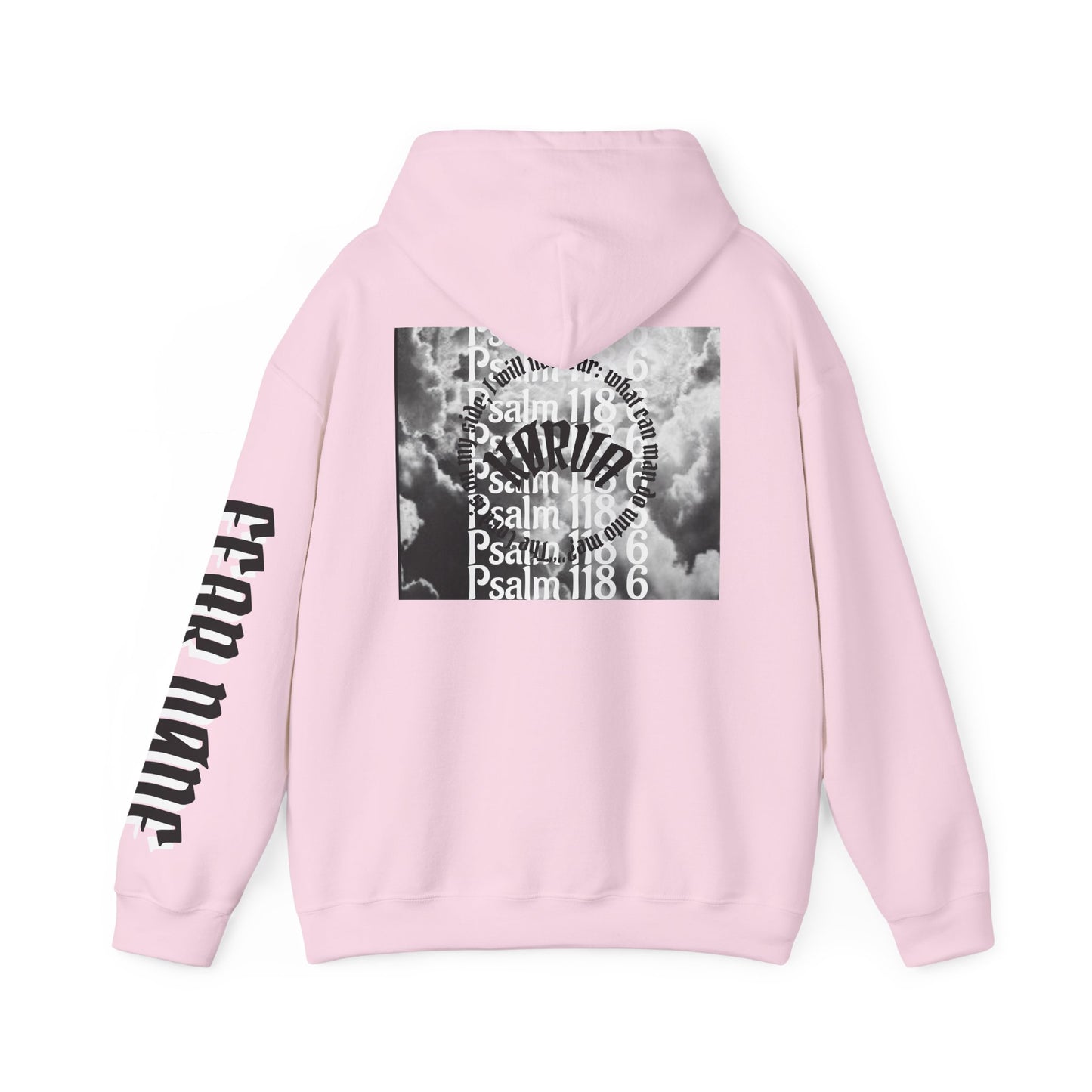Psalms 118 6 code “FEAR NONE” hoodie