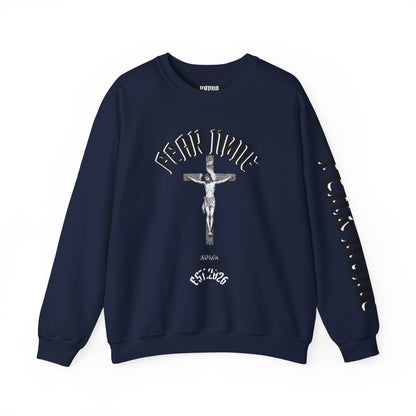 Psalms 118 6 code “FEAR NONE” Sweatshirt