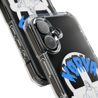 KORVA “THE RISE OF CHRIST” clear magnetic phone case