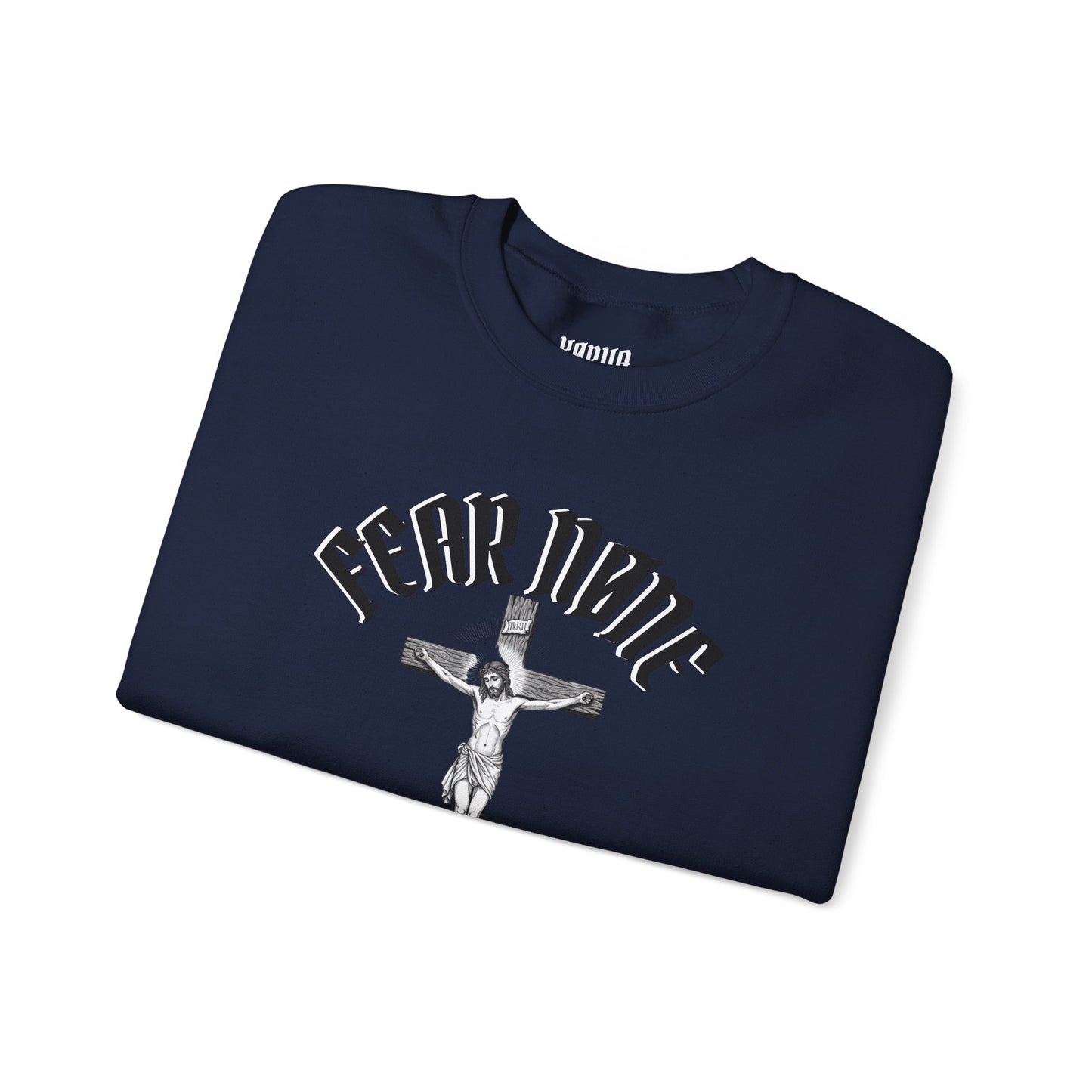 Psalms 118 6 code “FEAR NONE” Sweatshirt