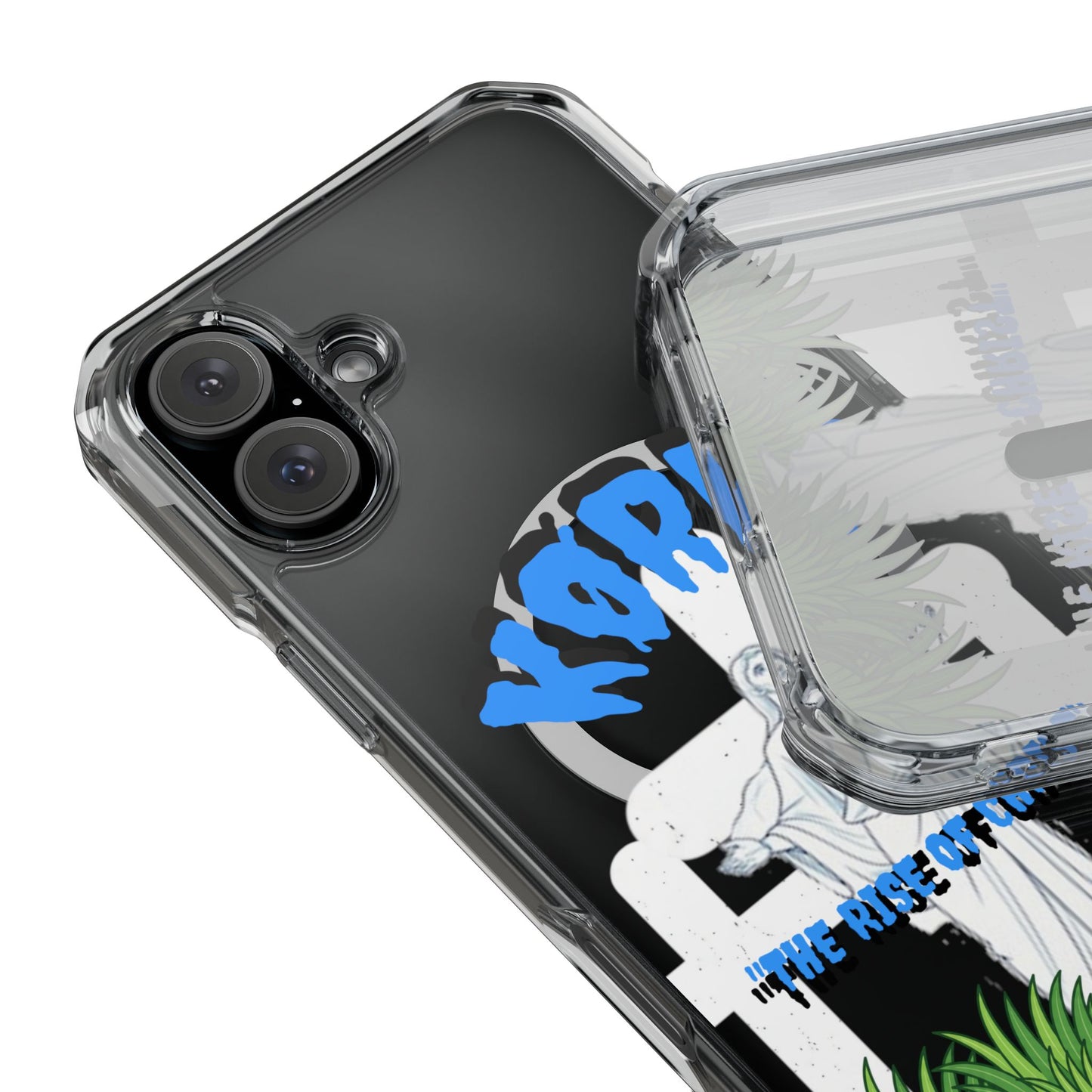 KORVA “THE RISE OF CHRIST” clear magnetic phone case