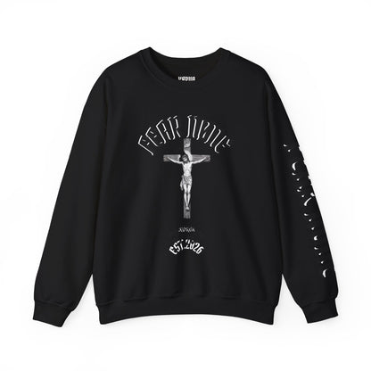 Psalms 118 6 code “FEAR NONE” Sweatshirt