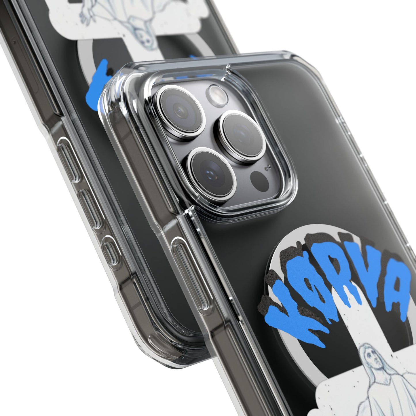 KORVA “THE RISE OF CHRIST” clear magnetic phone case