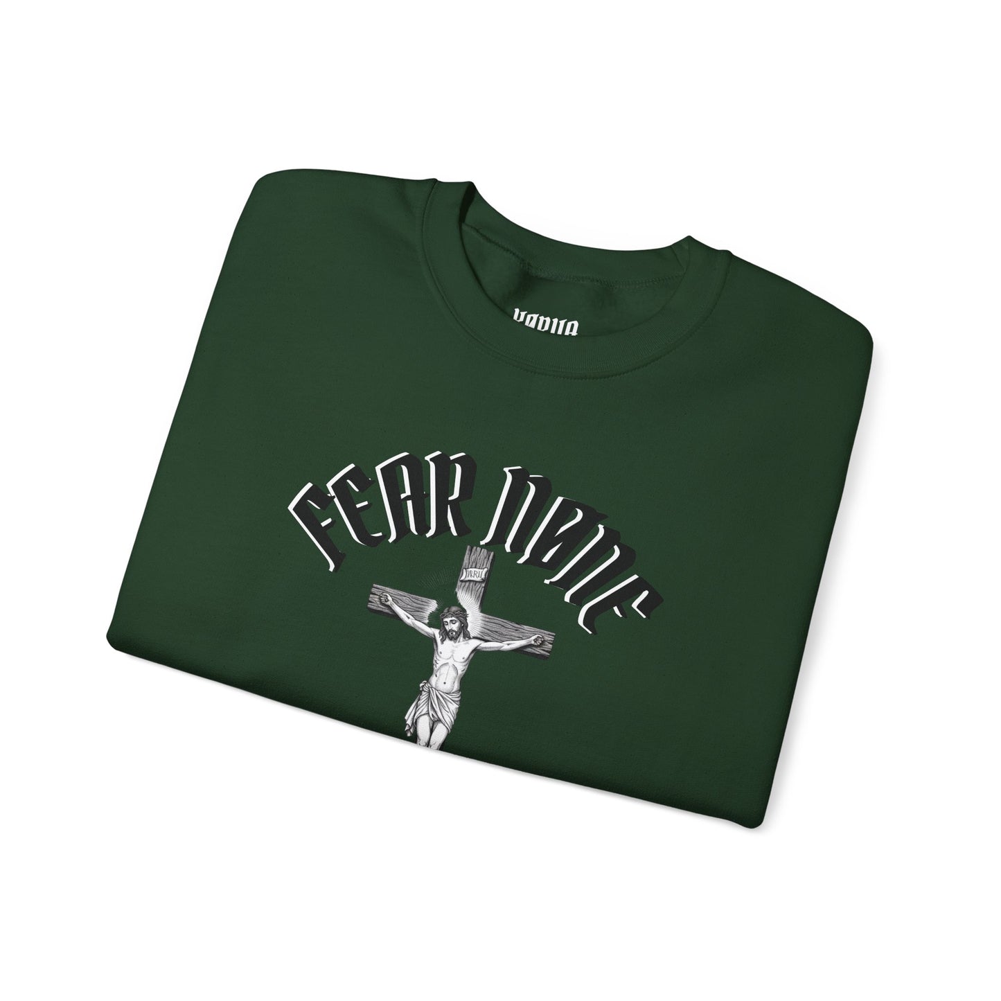 Psalms 118 6 code “FEAR NONE” Sweatshirt