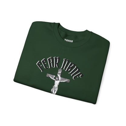 Psalms 118 6 code “FEAR NONE” Sweatshirt