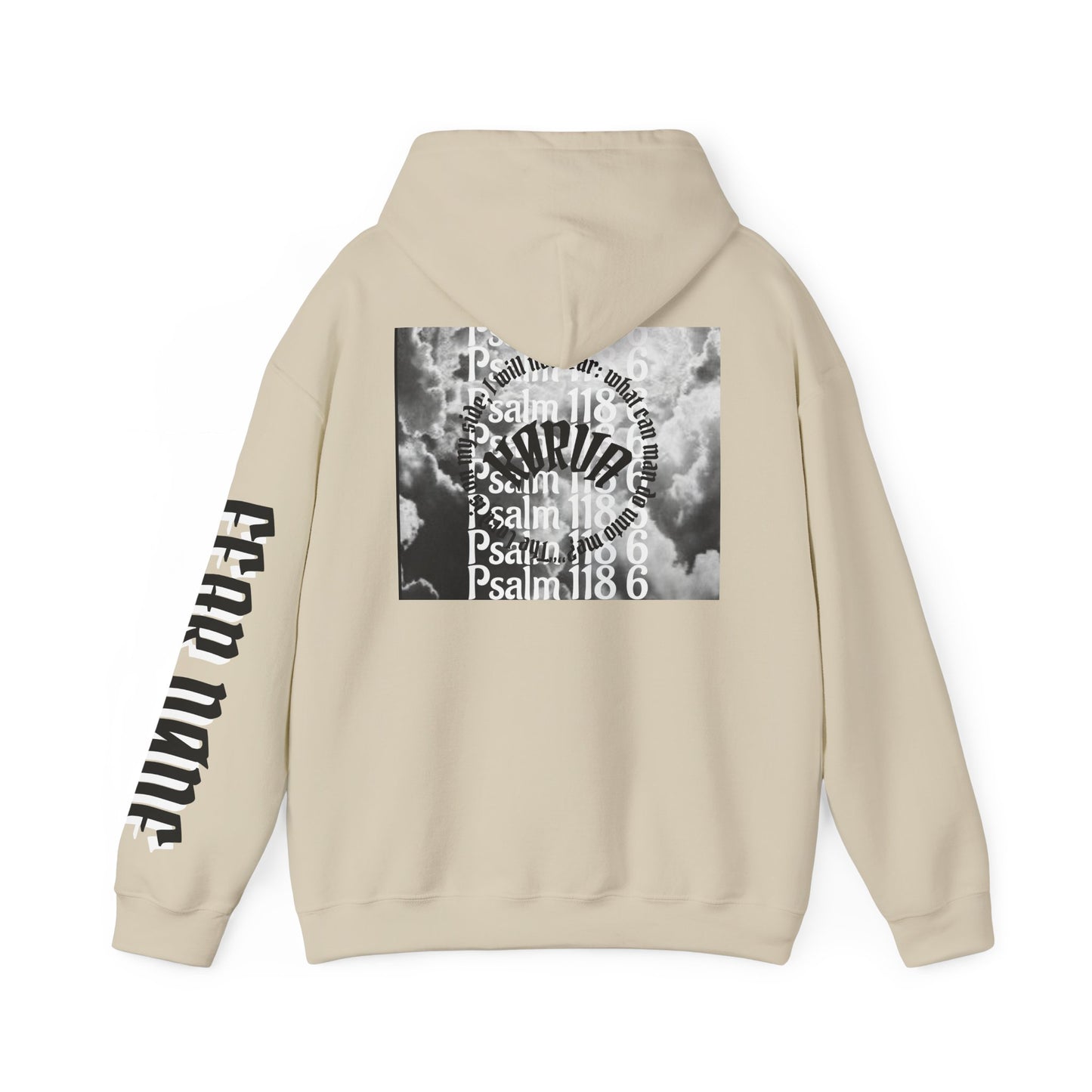 Psalms 118 6 code “FEAR NONE” hoodie