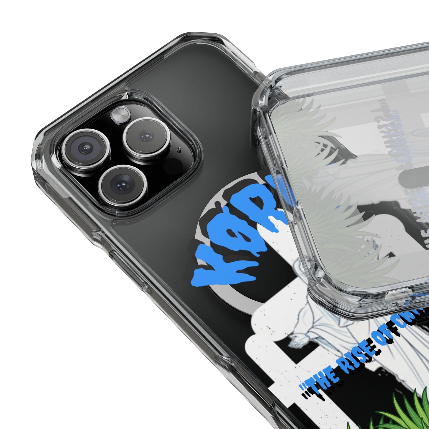 KORVA “THE RISE OF CHRIST” clear magnetic phone case