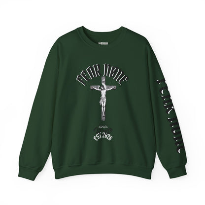 Psalms 118 6 code “FEAR NONE” Sweatshirt